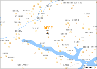 map of Degë