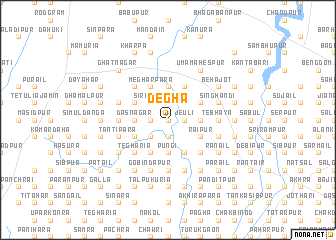 map of Degha