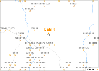 map of De Gir