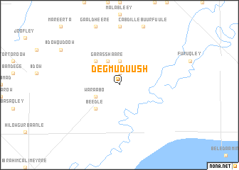 map of Degmuduush