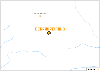 map of Dégrad Reinald
