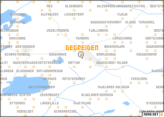 map of De Greiden