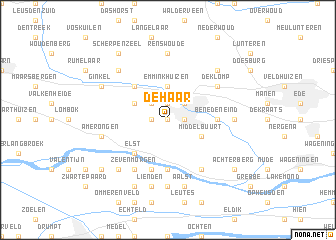 map of De Haar