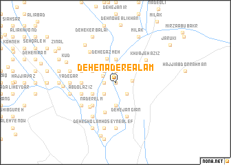 map of Deh-e Nāder-e ‘Alam