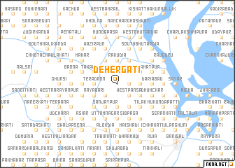 map of Dehergati