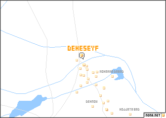 map of Deh-e Seyf