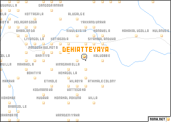 map of Dehiatteyaya