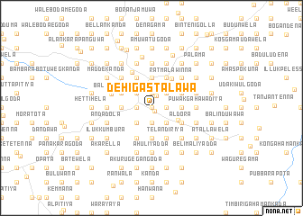 map of Dehigastalawa