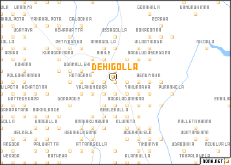 map of Dehigolla