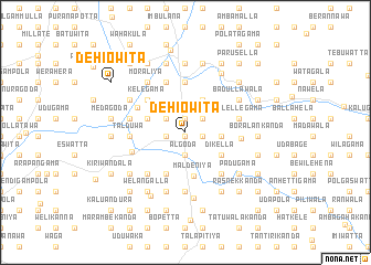 map of Dehiowita