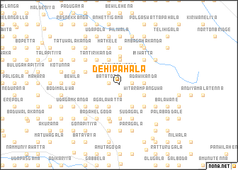 map of Dehipahala