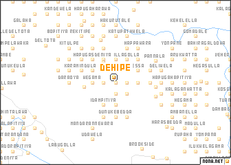 map of Dehipe