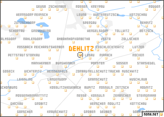 map of Dehlitz