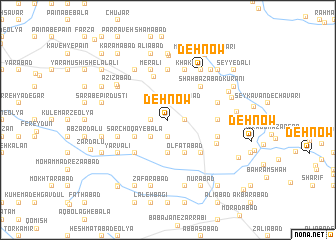 map of Deh Now