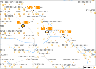 map of Deh Now