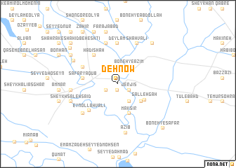 map of Deh Now