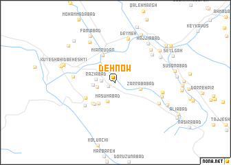 map of Deh Now