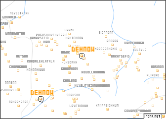 map of Deh Now