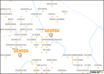 map of Deh Now