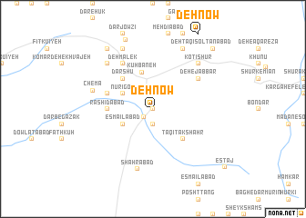 map of Deh Now