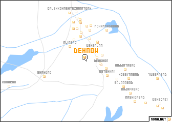 map of Deh Now