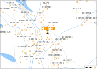 map of Deh Now