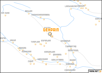 map of Deh Pa\