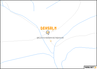 map of Deh Salm