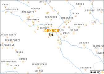 map of Deh Som