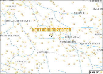 map of Deh Two Hundred Ten