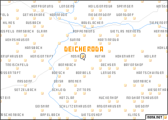 map of Deicheroda