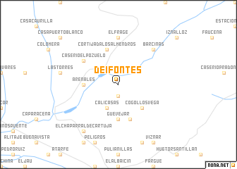 map of Deifontes