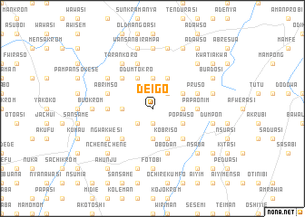 map of Deigo