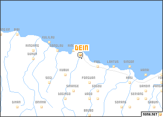 map of Dein