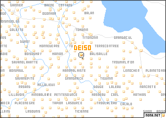 map of Deiso