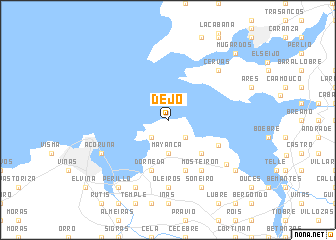 map of Dejo