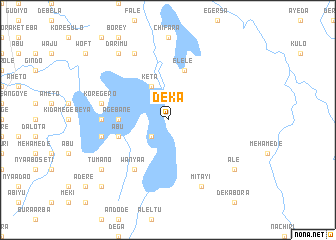 map of Deka