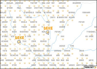 map of Deke