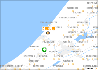 map of De Klei