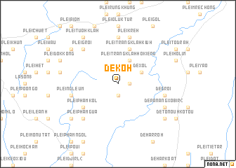 map of De Koh