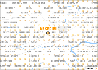 map of Dekpriem