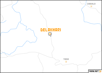 map of Delākhāri