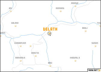 map of Delath