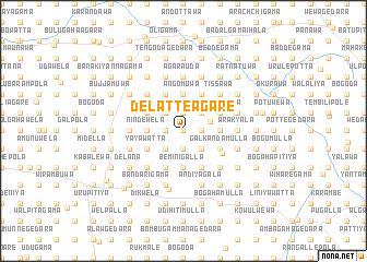 map of Delatteagare