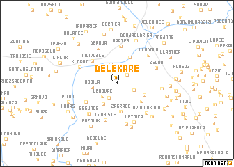 map of Ðelekare