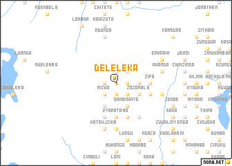 map of Deleleka