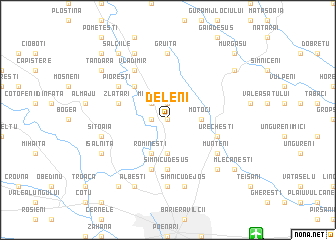 map of Deleni