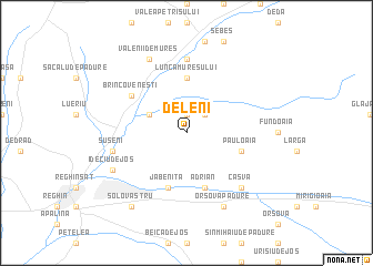 map of Deleni