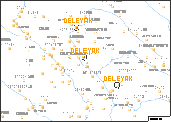 map of Deleyak