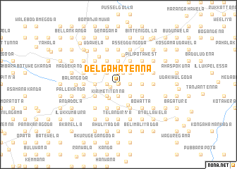 map of Delgahatenna